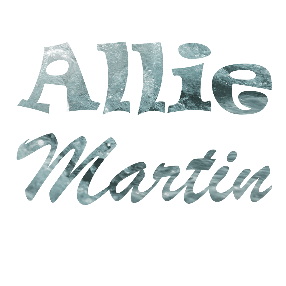 Allie Martin typography